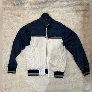 Head Men's Navy and White Bomber Jacket